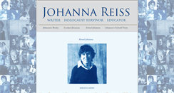 Desktop Screenshot of johannareiss.com